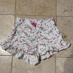 Ralph Lauren Pink Floral High Waist Shorts